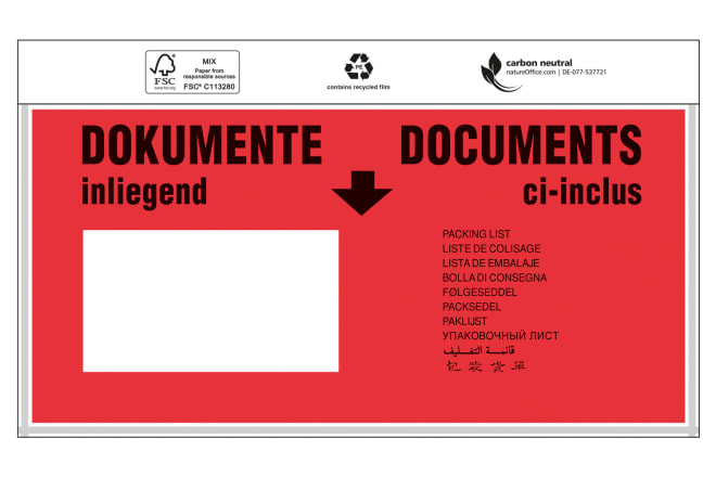 Dokumententasche Standard