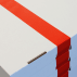 PET-Sicherheitssiegelband, rot, 49 µ
