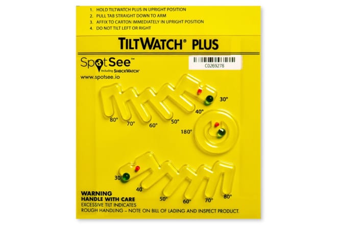 Kippindikator Tiltwatch® 