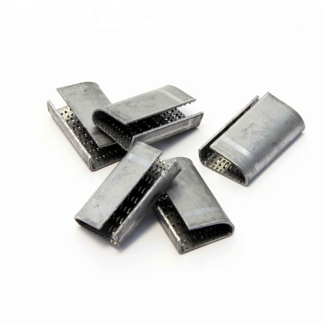 Metallverschlusshülsen für Kunststoffband