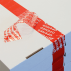 PET-Sicherheitssiegelband, rot, 49 µ