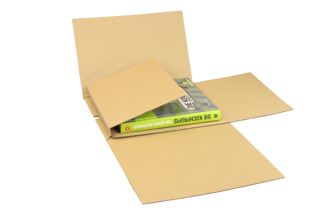Buchverpackung Drehfix