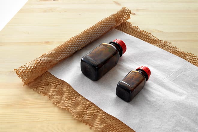 Seidenpapier als Zwischenlage für Geami WrapPak