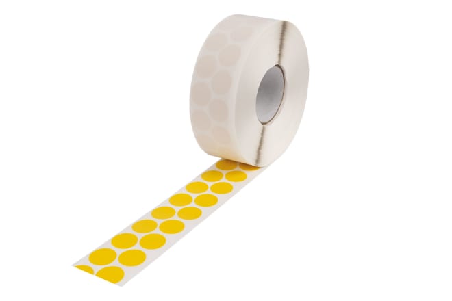 PE-Gewebeklebepunkte, silber