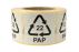 Hinweisetiketten mit Recycling Code, selbstklebend 