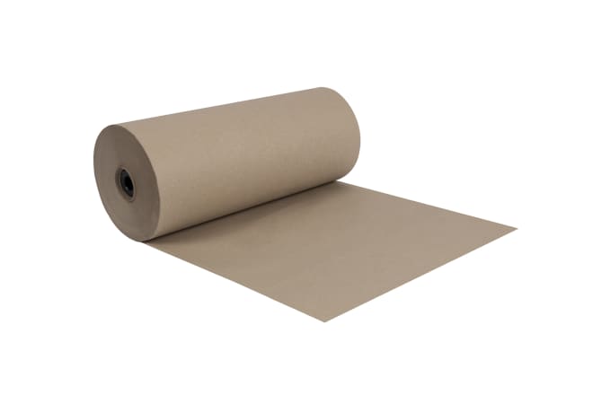 Schrenzpapier auf der Secare-Rolle