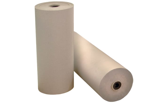 Schrenzpapier auf der Secare-Rolle
