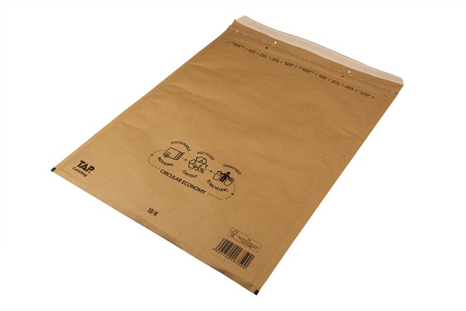 Luftpolster-Versandtasche, braun