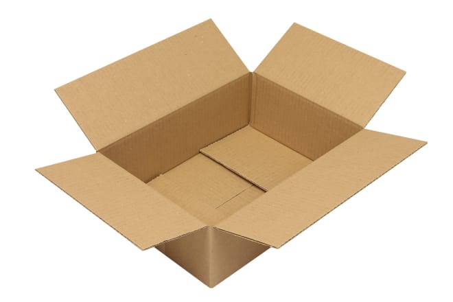 Wellpapp-Faltkarton 1-wellig von 300 - 349 mm Länge