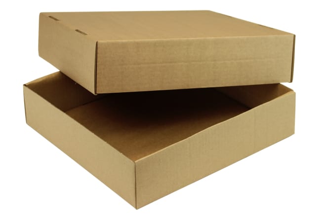 Stülpdeckelkarton aus Mikrowellpappe