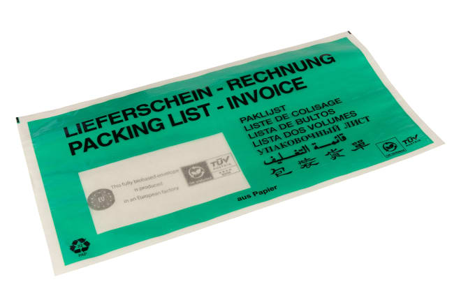 Umweltfreundliche Dokumententasche, 100 % Papier
