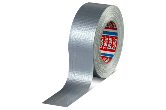 Gewebeband tesa® Duct Tape 55546, silbergrau, 170 µ