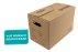 Umzugskarton, braun, Qual. 2.20, 1-farbig bedruckt