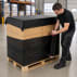 Palettenabdeckblatt, schwarz, 30 µ Palettenabdeckblatt, schwarz, 30 µ