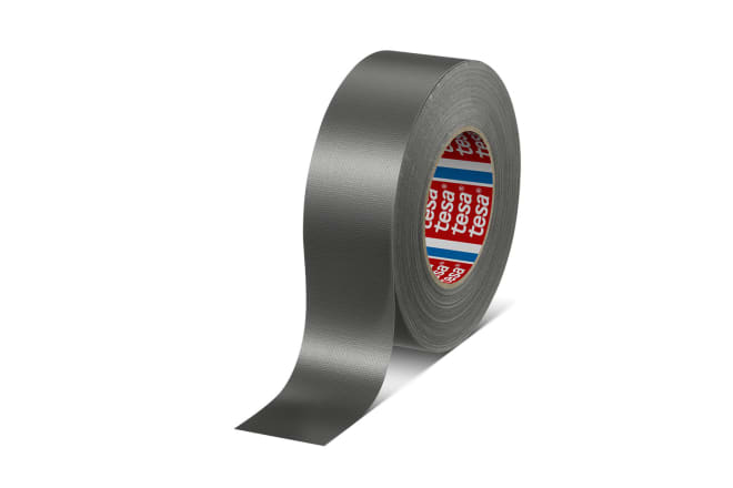 Gewebe-Klebeband tesaband® 4688 Standard, silber-matt
