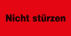 Warnetiketten aus Papier