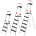 Stufenstehleiter aus Aluminium Stufenstehleiter aus Aluminium