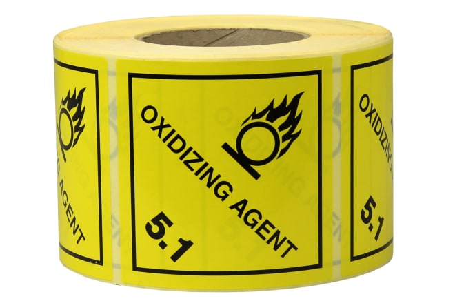 Gefahrgut-Etiketten aus Papier