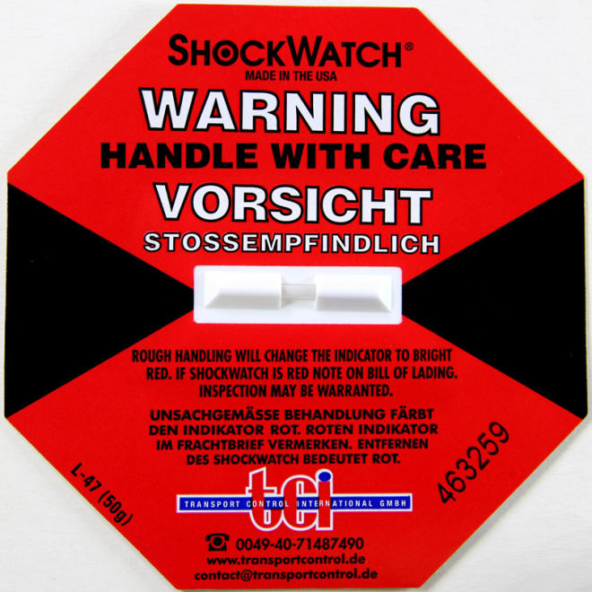 Schockindikator Shockwatch®