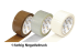 Xenial PP-High-Tack-Klebeband, 1-farbig Negativdruck, 63 µ Xenial PP-High-Tack-Klebeband, 1-farbig Negativdruck, 63 µ