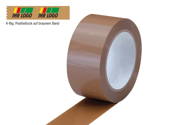 PP-Klebeband, 4-farbig bedruckt, 48 µ
