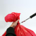 Blitzbinder aus Draht, gelb Blitzbinder aus Draht, gelb