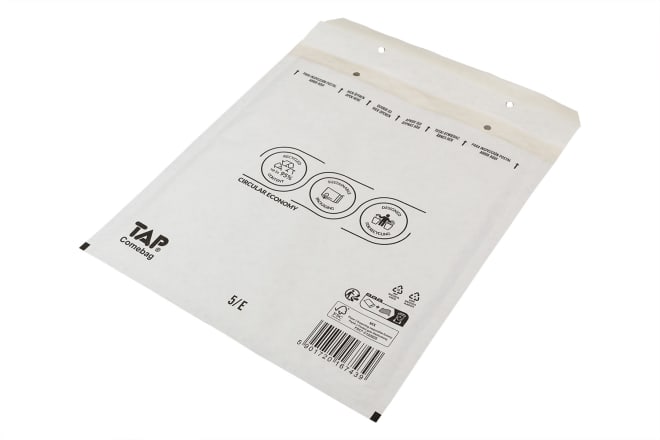 Luftpolster-Versandtasche, weiß