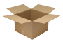 Wellpapp-Faltkarton 2-wellig, braun, Qual. 2.30 Wellpapp-Faltkarton 2-wellig, braun, Qual. 2.30