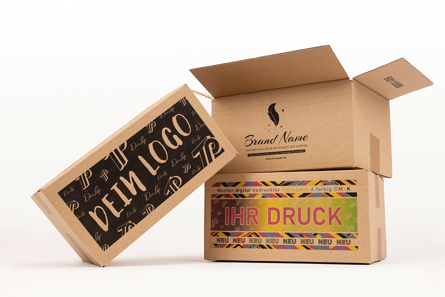 Klappschachtel 1-wellig - bedruckt