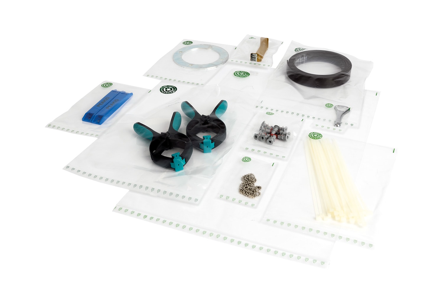 PE-Druckverschlussbeutel mit Rezyklat