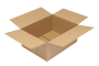 Wellpapp-Faltkarton 1-wellig, braun, Qual. 1.20 Wellpapp-Faltkarton 1-wellig, braun, Qual. 1.20
