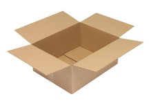 Wellpapp-Faltkarton 1-wellig, braun, Qual. 1.20, 5011319