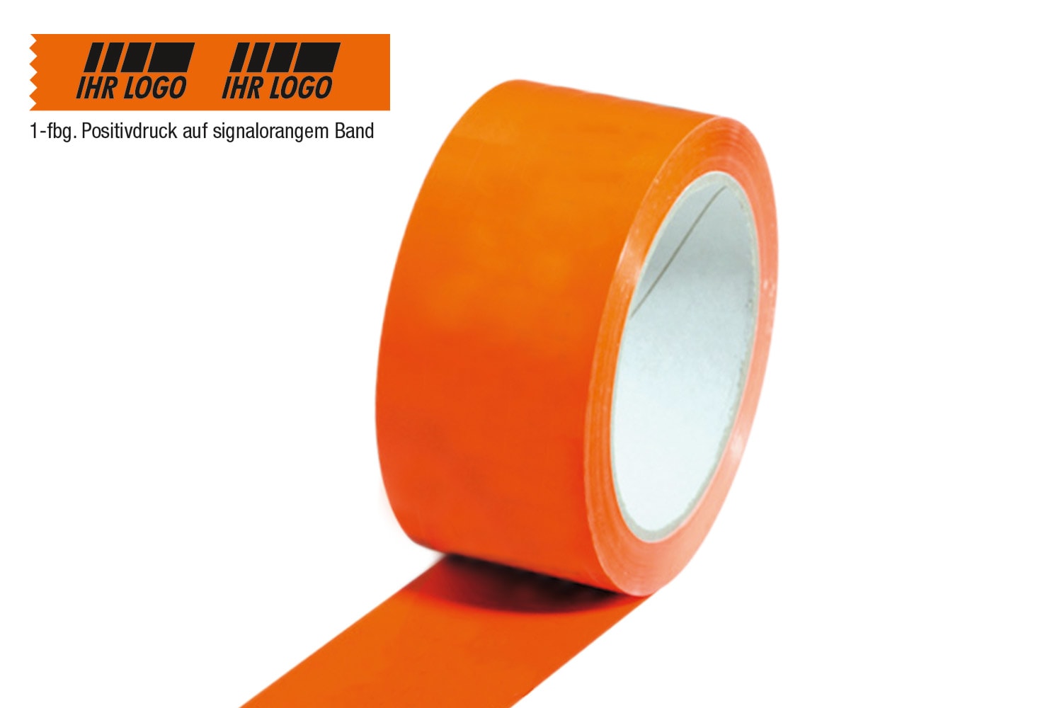 PVC-Klebeband, 1-farbig bedruckt, 57 µ