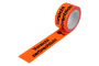 PP-Warnklebeband, leuchtorange, "Zerbrechlich", 52 µ