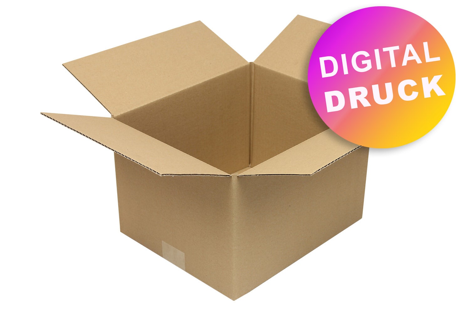 Wellpapp-Faltkarton 1-wellig von 300 - 349 mm Länge - bedruckt