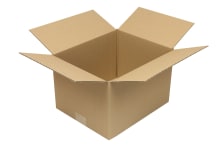 Wellpapp-Faltkarton 1-wellig, braun, Qual. 1.20, 5011083 Wellpapp-Faltkarton 1-wellig, braun, Qual. 1.20, 5011083