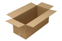 Wellpapp-Faltkarton 2-wellig, braun, Qual. 2.30, 5012058