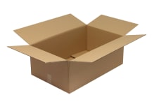 Wellpapp-Faltkarton 2-wellig, braun, Qual. 2.32, 5012052