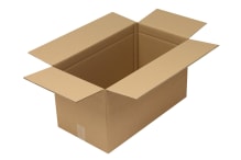 Wellpapp-Faltkarton 2-wellig, braun, Qual. 2.51, 5012019