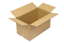 Wellpapp-Faltkarton 1-wellig, braun, Qual. 1.30, 5011026 Wellpapp-Faltkarton 1-wellig, braun, Qual. 1.30, 5011026