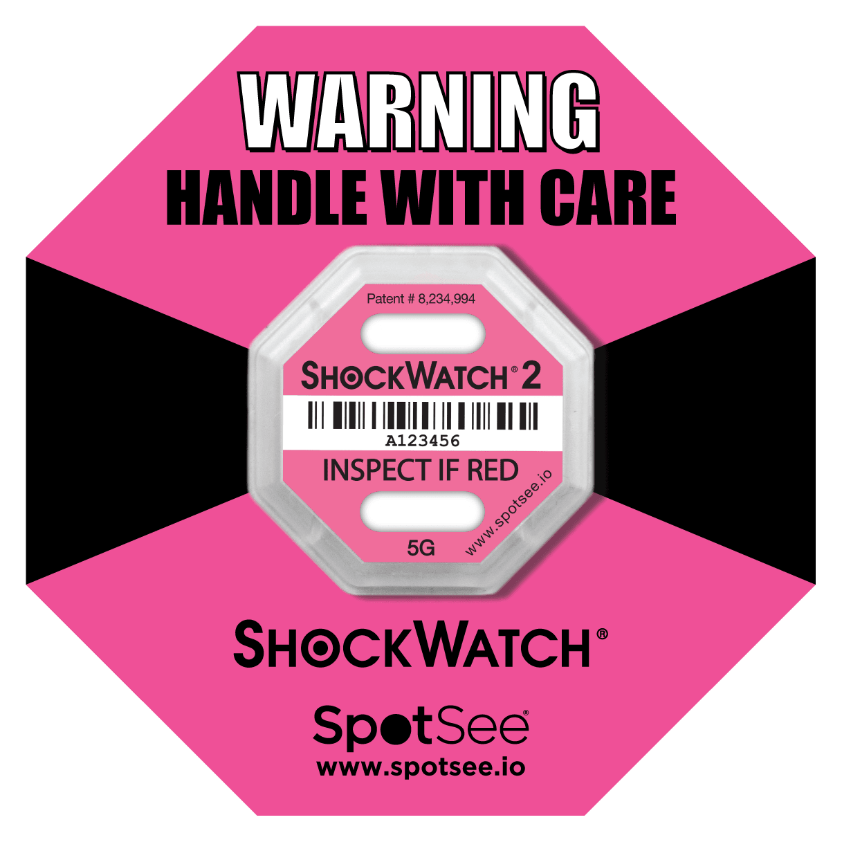 Schockindikator Shockwatch® 2