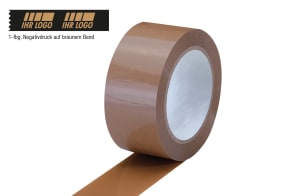 PP-Klebeband braun, 1-farbig Negativdruck, 48 µ, 5530436-b