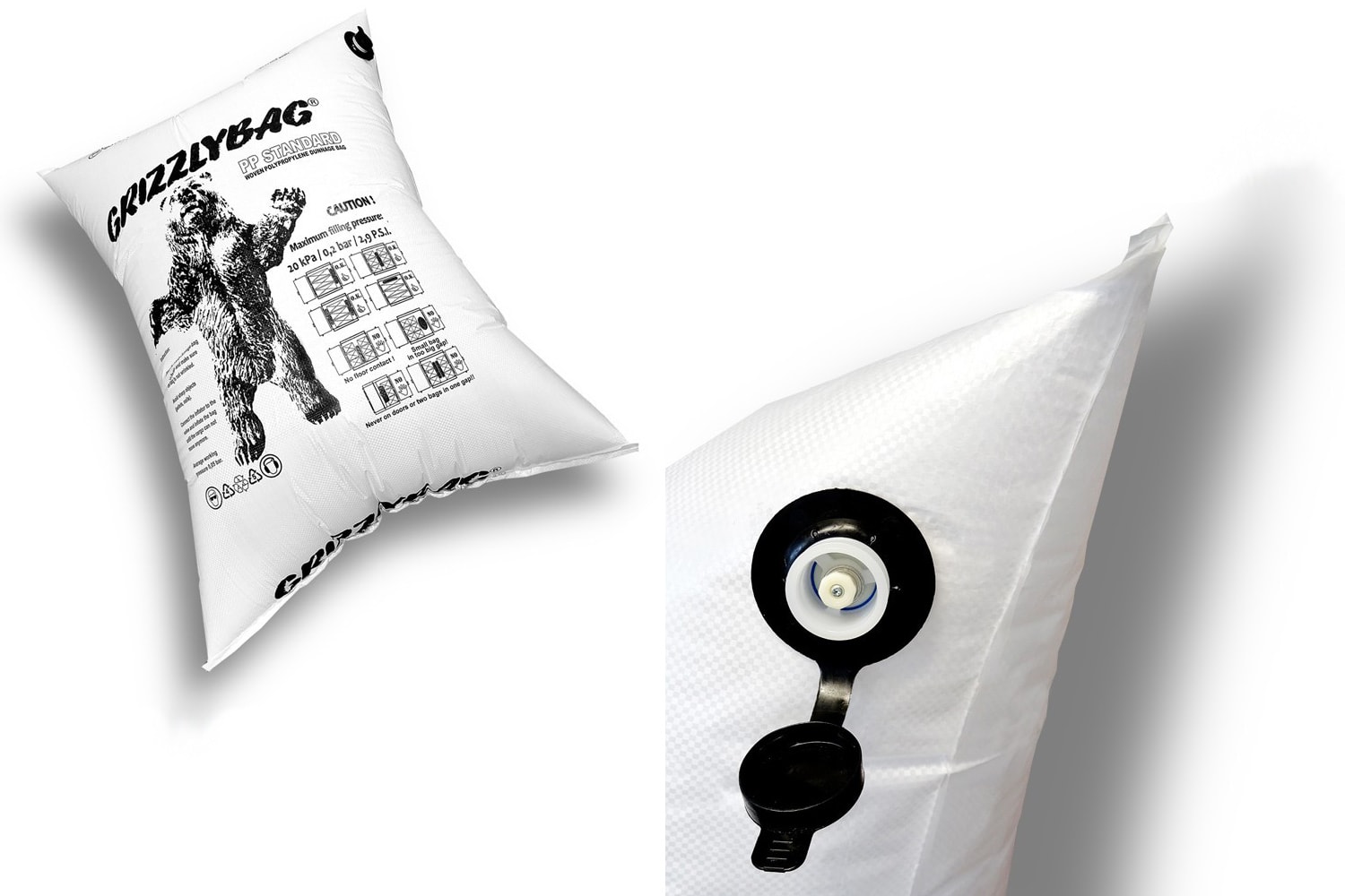 Stausäcke aus PP-Gewebe