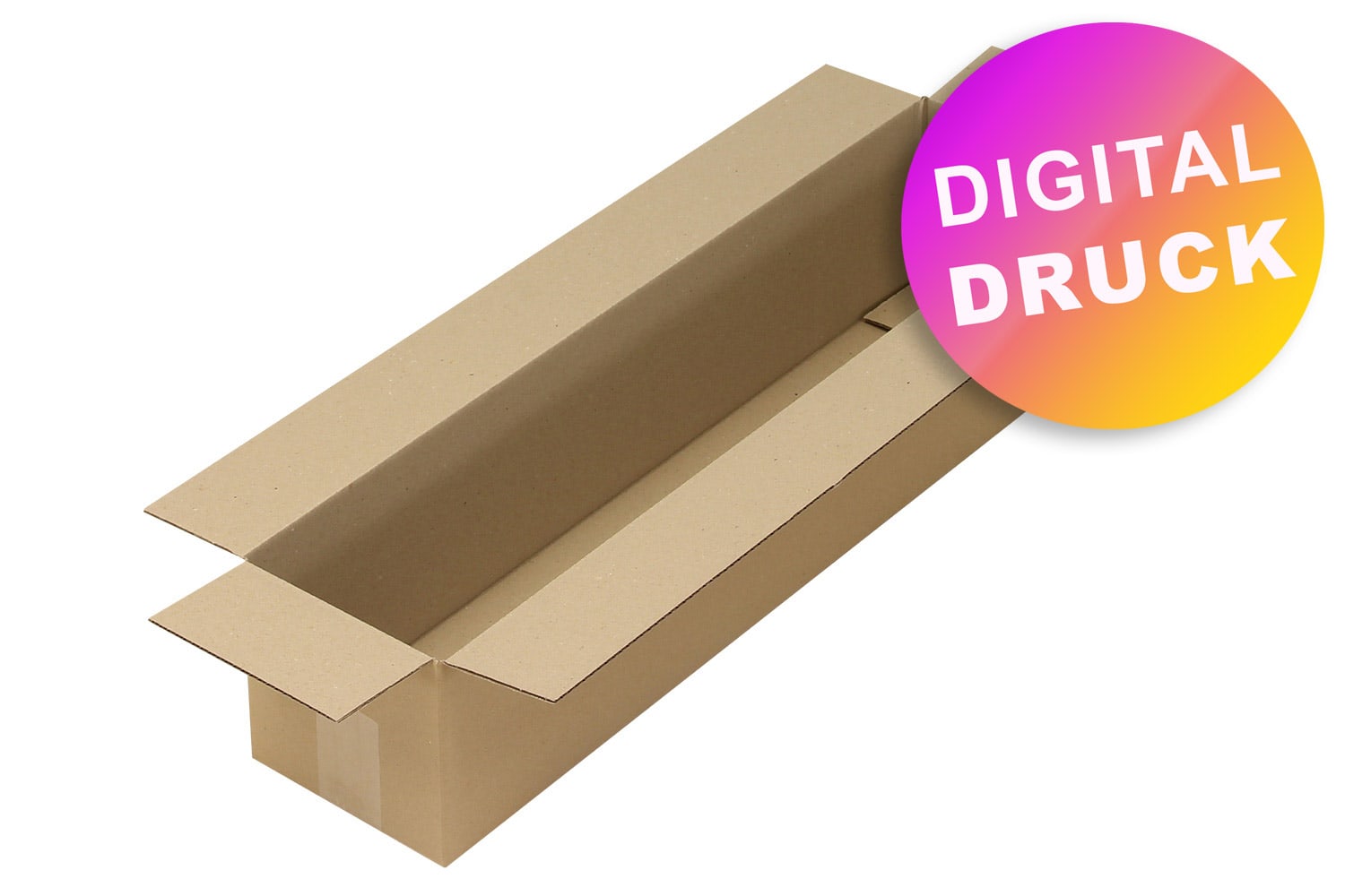 Wellpapp-Faltkarton 1-wellig ab 700 mm Länge - bedruckt