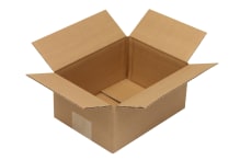 Wellpapp-Faltkarton 1-wellig, Modulkarton, braun, Qual. 1.10, 5011050