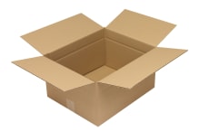 Wellpapp-Faltkarton 1-wellig, braun, Qual. 1.30, 5011025