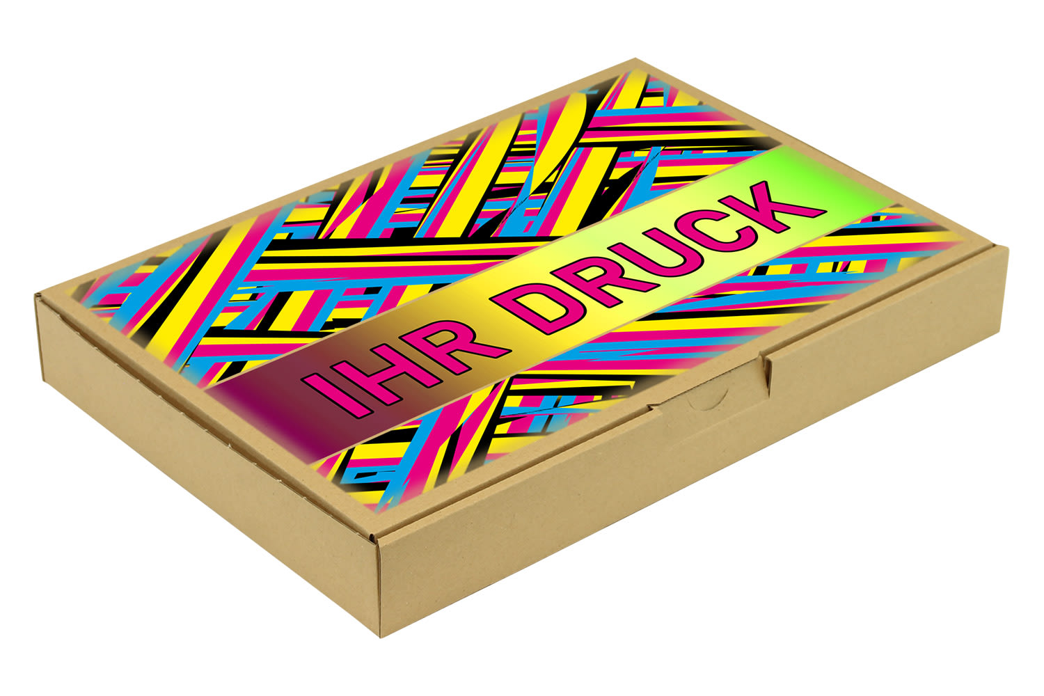 Klappschachtel 1-wellig - bedruckt