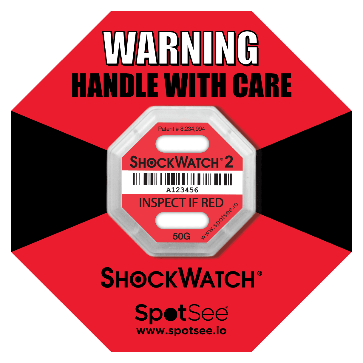 Schockindikator Shockwatch® 2