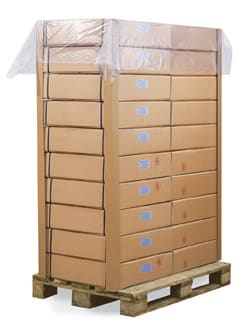 Palettenabdeckblatt, transparent, 25 µ