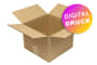 Wellpapp-Faltkarton 2-wellig, braun, Qual. 2.20 - bedruckt Wellpapp-Faltkarton 2-wellig, braun, Qual. 2.20 - bedruckt